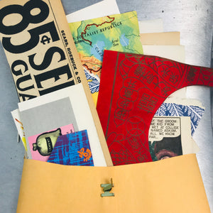 Collage Packet -- Assorted Paper & Ephemera