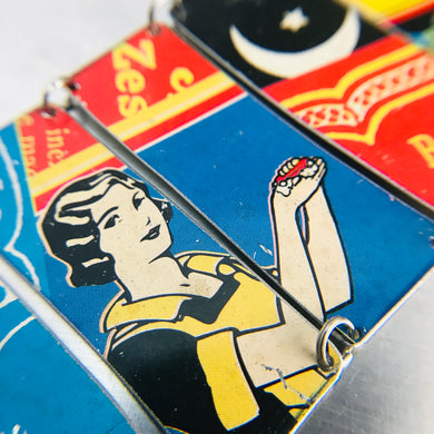 Wash Your Hands Upcycled Tin Bracelet