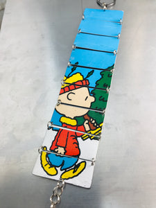 Charlie Brown Upcycled Tin Bracelet