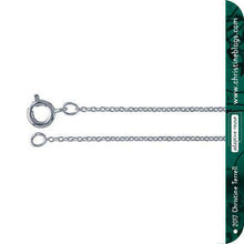 Load image into Gallery viewer, Flowered Oval &amp; Green Crescent Zero Waste Tin Necklace