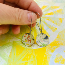 Load image into Gallery viewer, Willow and Mountain Medium Basin Upcycled Earrings