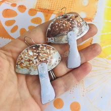 Load image into Gallery viewer, Groovy Mushrooms Zero Waste Tin Earrings