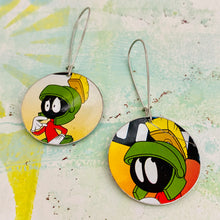 Load image into Gallery viewer, Marvin the Martian Medium Basin Earrings