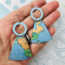 Load image into Gallery viewer, Divided America Small Fans Zero Waste Tin Earrings