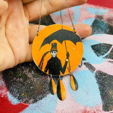 Load image into Gallery viewer, Gashlycrumb Tinies Tin Circle Necklace