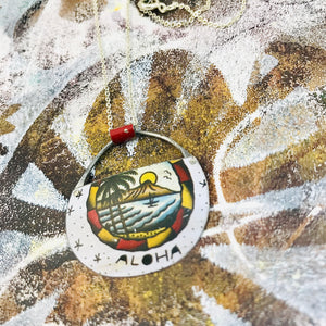 Aloha Island Zero Waste Tin Necklace