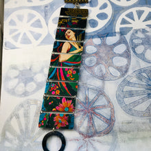 Load image into Gallery viewer, Flamenco Dancer Upcycled Tin Bracelet