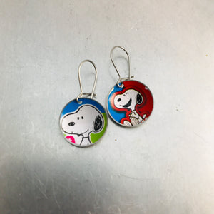 Happy Snoopy Tiny Dot Zero Waste Tin Earrings