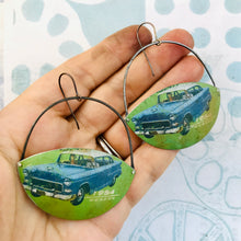 Load image into Gallery viewer, 1954 Classic Recycled Tin Earrings