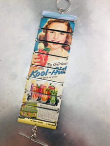 Vintage Kool-Aid Ad Upcycled Tin Bracelet