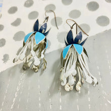 Load image into Gallery viewer, Blues Fuchsia Earrings