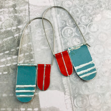 Load image into Gallery viewer, Slate &amp; Scarlet Arch Dangle Tin Earrings
