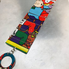 Load image into Gallery viewer, RESERVED Charlie Brown &amp; Snoopy Upcycled Tin Bracelet