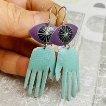 Load image into Gallery viewer, Protective Eye Talisman Tin Earrings