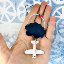 Load image into Gallery viewer, #11 In Flight Cloud Zero Waste Tin Necklace