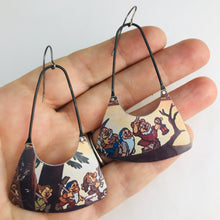 Load image into Gallery viewer, Disney’s Seven Dwarves Recycled Tin Earrings