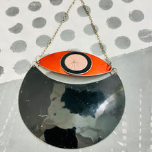 Load image into Gallery viewer, Midnight Crescent Orange Eye Talisman Wall Hanging