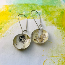 Load image into Gallery viewer, Raccoon &amp; Squirrel Medium Basin Earrings