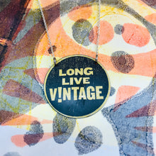 Load image into Gallery viewer, Long Live Vintage Zero Waste Tin Necklace
