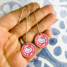 Load image into Gallery viewer, Hello Kitty Circles Tin Earrings