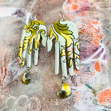 Load image into Gallery viewer, Golden Hand &amp; Moons Zero Waste Tin Earrings