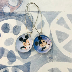 Mickey Mouse Large Basin Tin Earrings