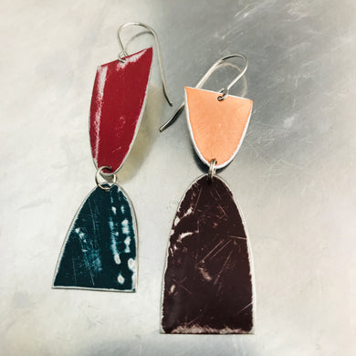 Mod Matte Arches Zero Waste Tin Earrings