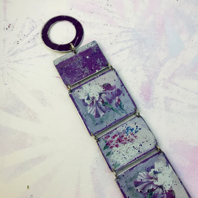 Iris & Lupine Upcycled Tin Bracelet