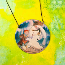 Load image into Gallery viewer, Frosty &amp; Pal Zero Waste Tin Necklace