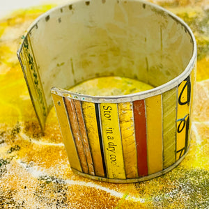 The Empress Upcycled Tin Cuff