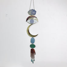 Load image into Gallery viewer, Dusty Lavender Protective Eye Talisman Wall Hanging