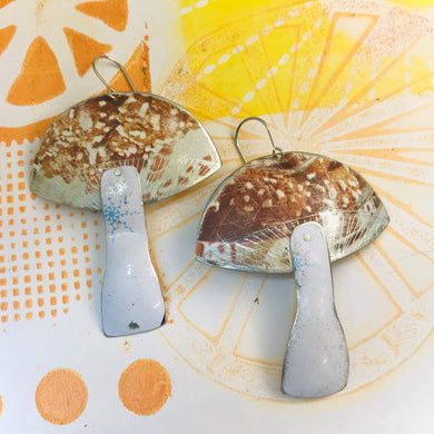 Groovy Mushrooms Zero Waste Tin Earrings
