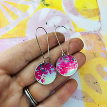 Load image into Gallery viewer, Pink Blossoms Medium Basin Earrings