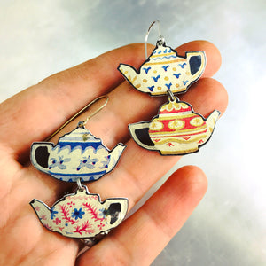 Little Teapots Zero Waste Tin Earrings