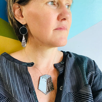 Edifice 5 Upcycled Tin Brooch/Necklace