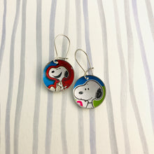 Load image into Gallery viewer, Happy Snoopy Tiny Dot Zero Waste Tin Earrings