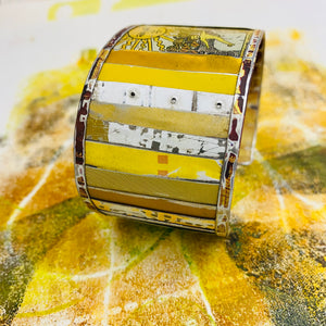 The Sun Upcycled Tin Cuff