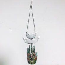 Load image into Gallery viewer, Protective Green Eye Talisman Wall Hanging