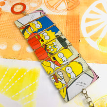 Load image into Gallery viewer, The Simpson’s Family Upcycled Tin Bracelet