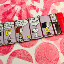 Load image into Gallery viewer, Peanuts Gang Upcycled Tin Bracelet