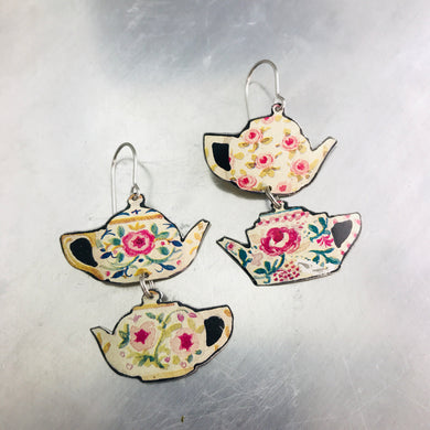 Little Teapots Zero Waste Tin Earrings