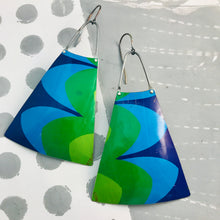 Load image into Gallery viewer, Tin Top Cools Zero Waste Tin Long Fans Earrings