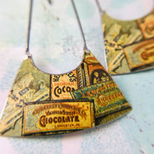 Load image into Gallery viewer, Hershey’s Chocolate Bars Recycled Tin Earrings