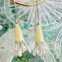 Load image into Gallery viewer, Mixed Whites Honeysuckle Earrings