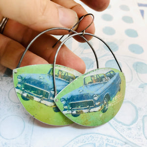 1954 Classic Recycled Tin Earrings