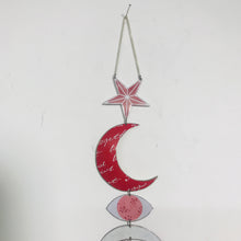 Load image into Gallery viewer, Shades of Red Talisman Wall Hanging
