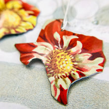 Load image into Gallery viewer, Texas Wildflowers Upcycled Tin Earrings