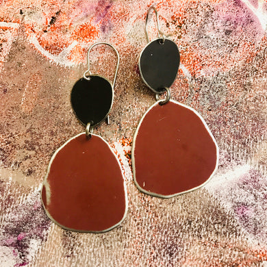 Dark & Milk Chocolate Zero Waste Tin Earrings