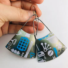 Load image into Gallery viewer, Baking Tools of the Trade Recycled Tin Earrings