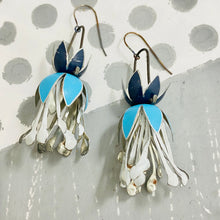 Load image into Gallery viewer, Blues Fuchsia Earrings